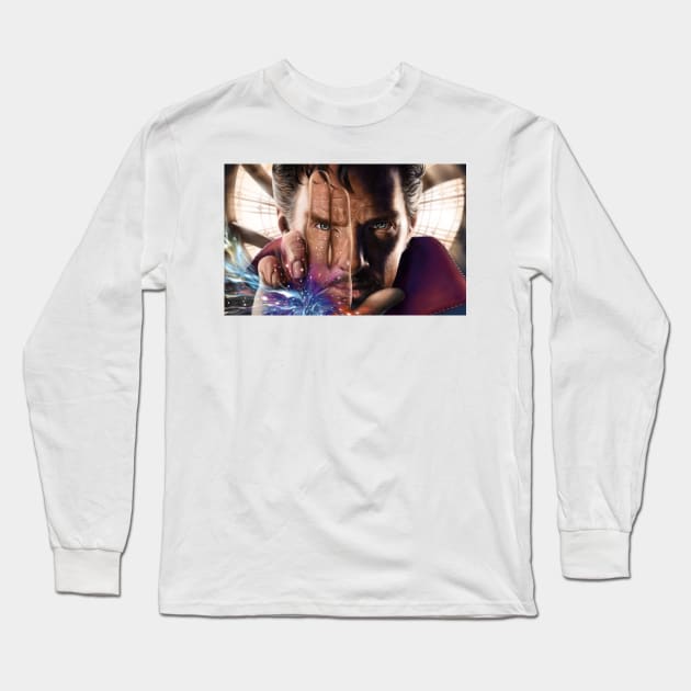 Benedict Cumberbatch Long Sleeve T-Shirt by JinsungLim